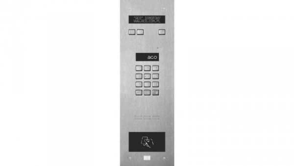 Centrala Slave cyfrowa do 1020 lokali, do 6144 breloków zbliżeniowych, elektroniczny spis lokatorów INSPIRO 5S+
