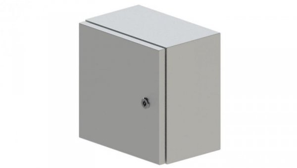 Obudowa metalowa WE-RH 400x400x150 mm IP66 z płytą montażową