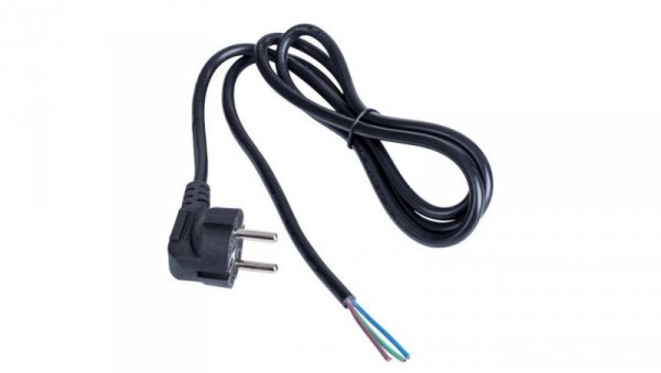 Kabel zasilający bez zakończenia Akyga AK-OT-01C CU CEE 7/7 1.5 m