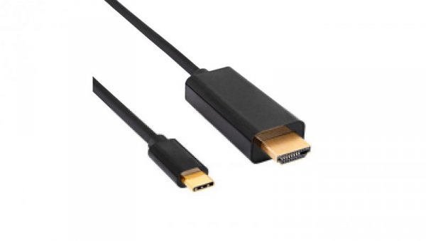 Kabel USB type C - HDMI 4K Akyga AK-AV-18 1.8m