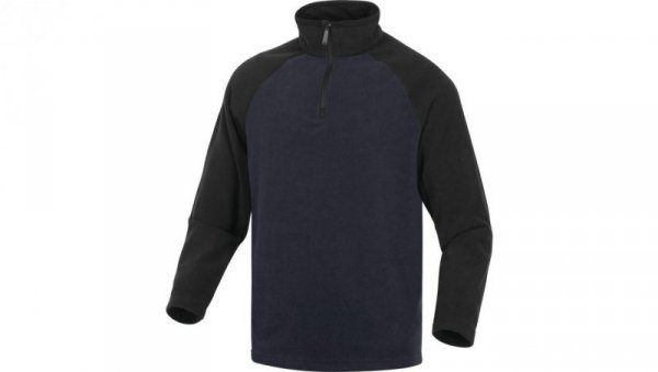 Bluza polar poliester ALMA, kolor: granatowo-czarny, rozmiar: S / ALMAMNPT