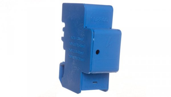 Blok rozdzielczy modułowy jednobiegunowy niebieski LBR160A/13n 84321003