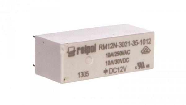 Przekaźniki miniaturowy 1P 10V 12V DC PCB RM12N-3021-35-1012 2614938
