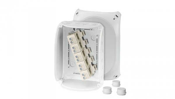 Puszka odgałęźna 210x155x92 5x16mm2 CU IP66 szara DK 1616 GZ 62000160