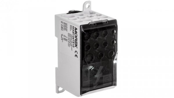 Blok dystrybucyjny - rozdzielczy OJL280A czarny we: 1xAl/Cu 35-120 wy: 2x6-35mm2/5x2,5-16mm2/ 4x2,5-10mm2 1000V MAB1281S10