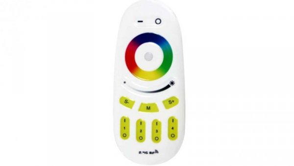 Pilot do Kontroler led RGBW 4 strefowy 2,4ghz RF MI-Light RGB i RGBW FUT096