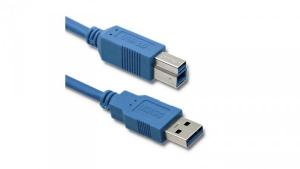 Qoltec Kabel USB 3.0 do drukarki A męski B męski 2m