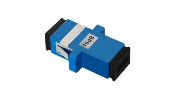 Qoltec Tłumik światłowodowy SC/UPC (F) - SC/UPC (F) Singlemode 10dB