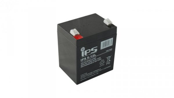 Akumulator AGM 12V 5Ah (90x70x101mm) IPS 5-12L
