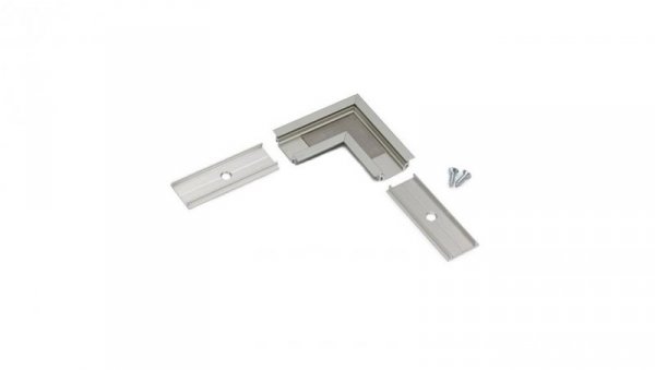 Profil led Groove10 narożnik kątownik srebrny anodowany wpuszczany do frezu meblowy 76530020
