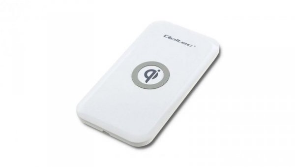 Qoltec Bezprzewodowa ładowarka indukcyjna Qualcomm QuickCharge 3.0 10W Biały