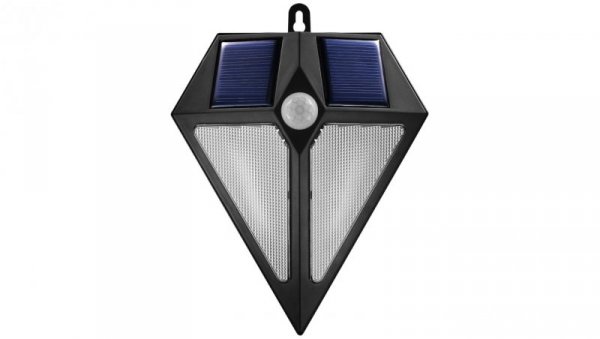 Lampa solarna ścienna 6 LED Maclean Energy z czujnikiem ruchu MCE168 2x solar MCE168