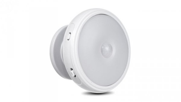 Lampa LED z sensorem ruchu, magnes, tylne podświetlenie 3xAAA Maclean Energy MCE223 tryby świecenia ciągły, czujnik PIR MCE223