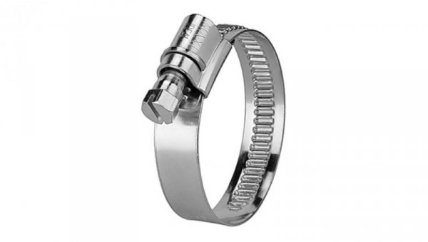 Opaska zaciskowa ze stali ulepszonej 1.4016 AISI430 , 10-16 mm , szer. 9mm 158/10-16/W2