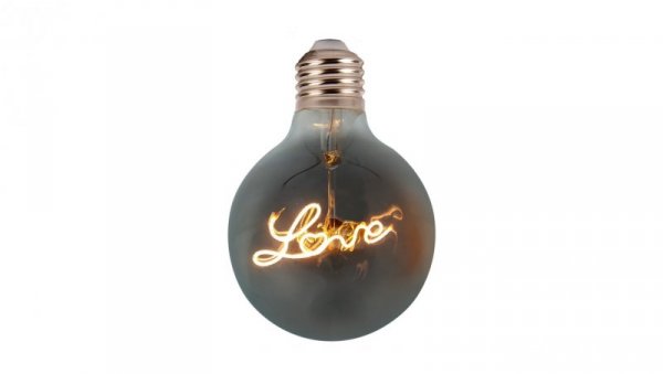 Żarówka Dekoracyjna Filament LED VT-2205 5W E27 G125 Amber 2200K 70lm 2700
