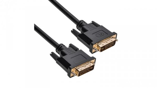 Kabel DVI Akyga AK-AV-02 ver. 24+5 pin 1.8m