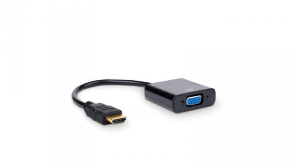 Konwerter adapter z kablem Akyga AK-AD-42 HDMI (m) / VGA (f) 15cm