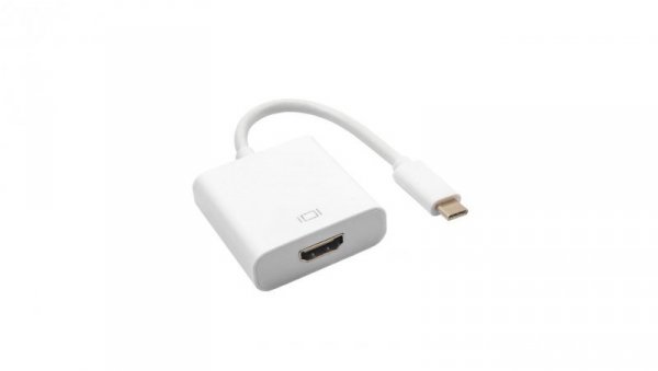 Konwerter adapter z kablem Akyga AK-AD-53 USB type C (m) / HDMI (f) 15cm