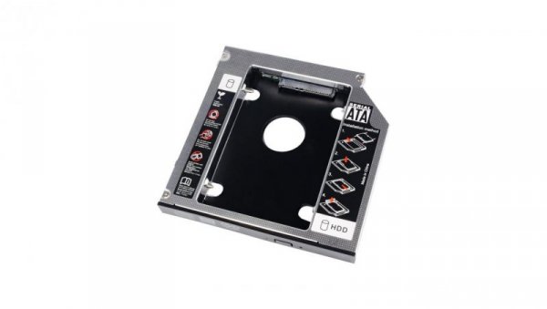 Ramka do dysków twardych Akyga AK-CA-56 HDD 2.5 w miejsce DVD Slim 13mm