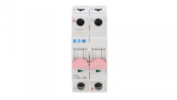 Wyłącznik nadprądowy 2P C 2A 10kA DC PL7-C2/2-DC 264896