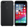 Apple Silicon Case Etui do iPhone 7/8 Plus Black (czarny)