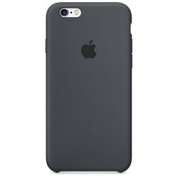 Apple Silicon Case Etui do iPhone 6/6s Charcoal Gray (grafitowy)
