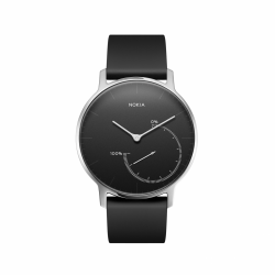 NOKIA Activité Steel - zegarek monitorujący aktywność fizyczną i sen iOS i Android (czarny)