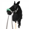 Zestaw Skippi - Hobby Horse czarny i dodatkowy kantar - szary