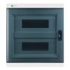 Rozdzielnica modułowa Elegant 2x12 natynkowa IP40 N+PE drzwi przezroczyste 2425-01
