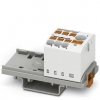 Blok rozdzielczy PTFIX 6/6X2,5-NS35 WH, białe złącze przemysłowe - 6 punktów przyłączeniowych o przekroju 2,5mm2