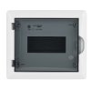 Rozdzielnica modułowa 1x8 n/t ECONOMIC BOX RN 1/8 drzwi transparentne (N+PE) IP40 2502-01