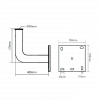 Uchwyt SAT 40 LIBOX