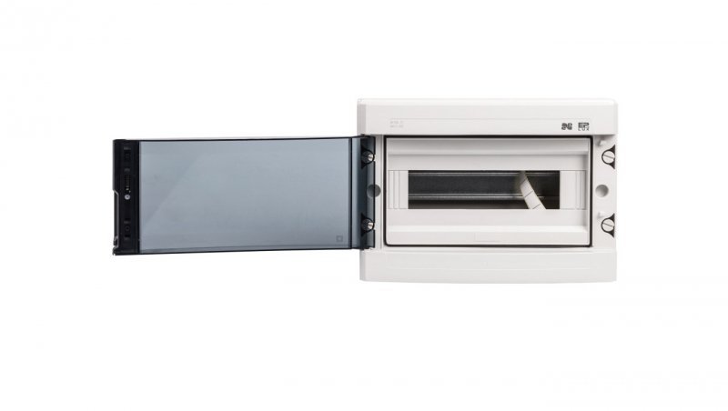 Rozdzielnica hermetyczna EP-LUX natynkowa 1x12 1500V DC 1000V AC PE+N dymny IP65 1954-01