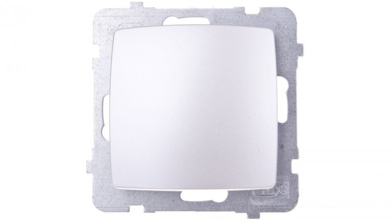 KARO Łącznik pojedynczy srebrny perłowy ŁP-1S/m/43