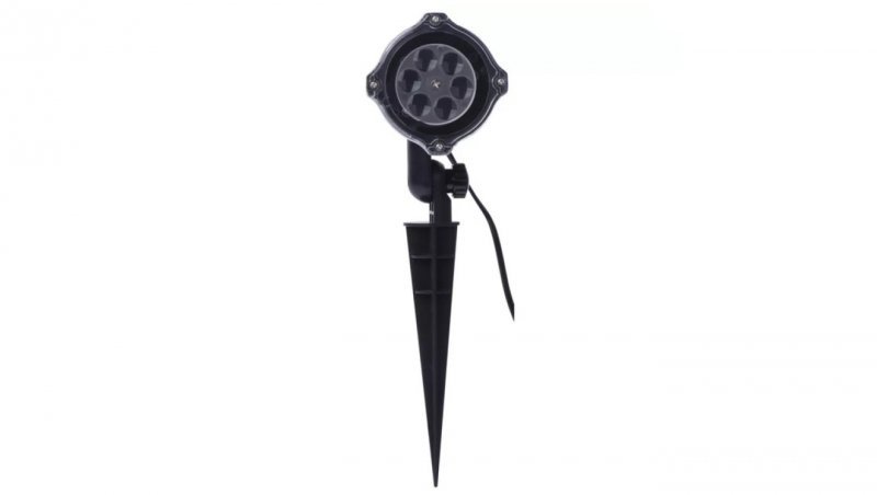 Projektor ogrodowy - 9 LED mieniące bałwanki 20 cm IP44 RGB DCPC04
