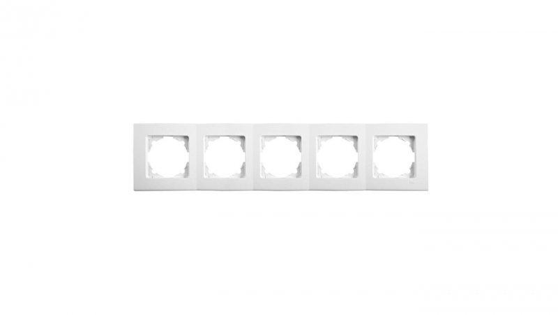 Panasonic LINNERA S Ramka 5-krotna biały połysk 91480005