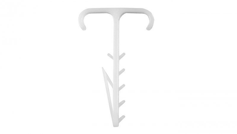 Uchwyt szybkiego montażu płaski USMP-2 bis YDYp 2 x (2x2,5mm 3x1,5mm 3x1,0mm) 16.7 /100szt./