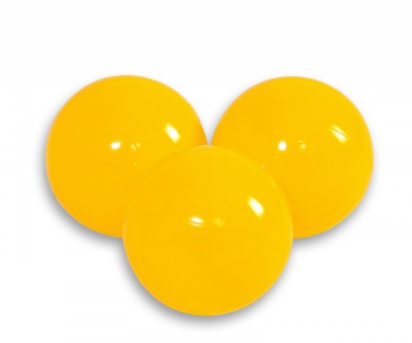 Plastikowe piłki do suchego basenu 50szt. - żółty