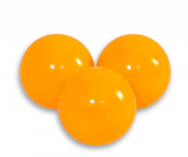 Plastikowe piłki do suchego basenu 50szt. - pomarańczowe