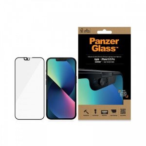 Panzerglass Szkło hartowane E2E Cam Slider iPhone 13/13 Pro 6,1cala Microfracture   Case Friendly Anti Bacterial Czarne