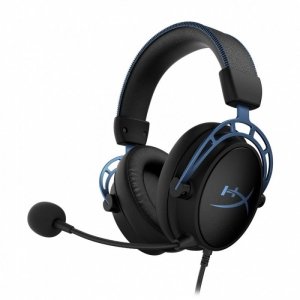 HyperX Zestaw słuchawkowy dla graczy Cloud Alpha S niebieski