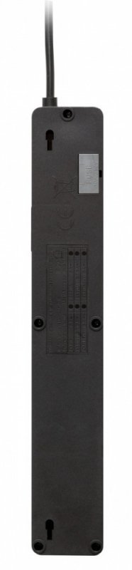 Lestar Listwa przeciwprzepięciowa ZX 510, 1L, 5,0m, czarna