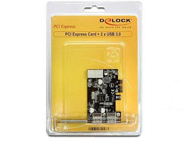 Delock Karta PCI Express -&gt; USB 3.0 2-port