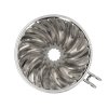Hario - Metalowy Drip V60-02 Outdoor srebrny z silikonową podstawką