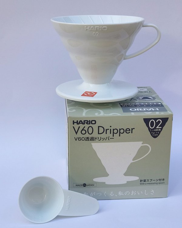 Hario Dripper V60-02 kolorowy plastikowy