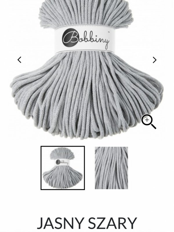Sznurek bawełniany 5 mm (różne kolory)