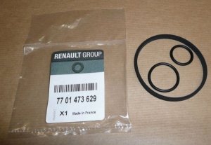 ORIGINAL Renault Dichtungssatz Ölkühler CLIO MEGANE SCENIC TWINGO 1.5 dci  , 7701473629