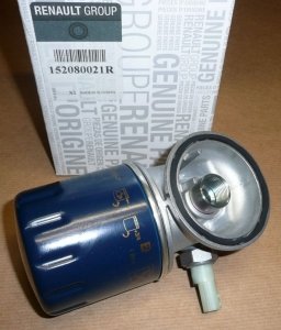 Original Ölfiltergehäuse + Ölfilter Renault 1.5 dci  ,152080021R