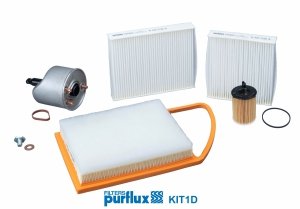 Inspektionspaket Filtersatz PURFLUX Citroen C3 II,P 208 1.4/1.6HDI  A1406 AH245-2 CS762 L343D