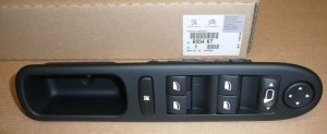 ORIGINAL Schalter Fensterheber Peugeot 307 vorne links 6554KT